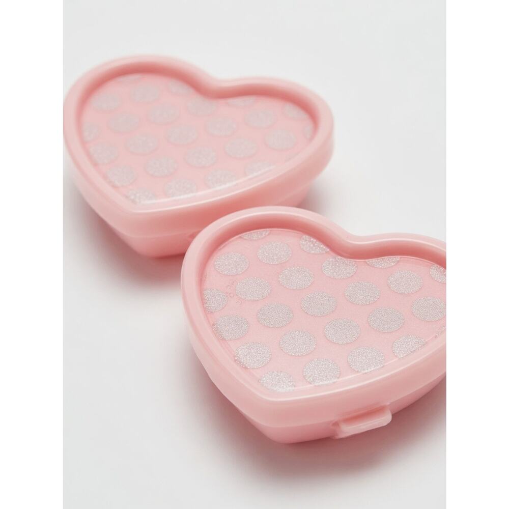 CWC Cook with Color 6-Piece Heart Mini Condiment Bowls Set - Picture 3 of 4
